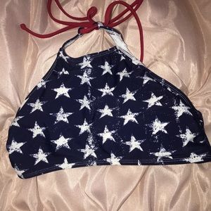 Target, 4th of July, halter swim top